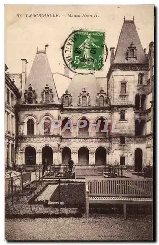 La Rochelle Cartes postales Maison Henri II