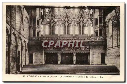 Poitiers Cartes postales Palais de justice La cheminee des Comtes de Poitiers