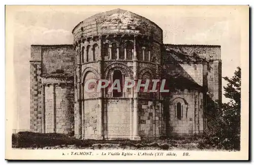 Talmont Cartes postales La vieille eglise L'abside