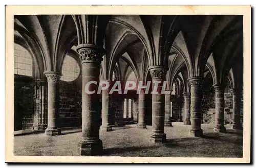 abbaye du Mont Saint Michel Cartes postales Salle des chevaliers