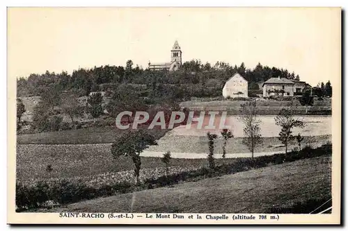 Saint Racho Ansichtskarte AK Le Mont Dun et la chapelle