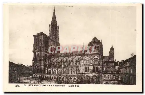 Strasbourg Cartes postales La cathedrale