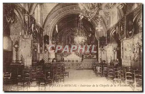Paray le Monial Cartes postales Interieur de la chapelle de la visitation