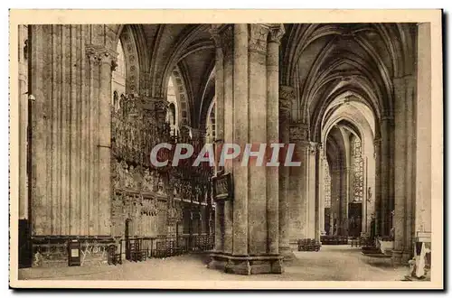 chartres Cartes postales Interieur de la cathedrale Le deambulatoire