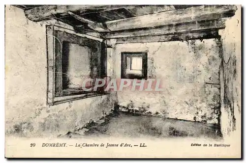 Domremy Cartes postales La cahmbre de Jeanne d'arc