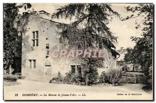 Domremy Cartes postales La maison Jeanne d'arc