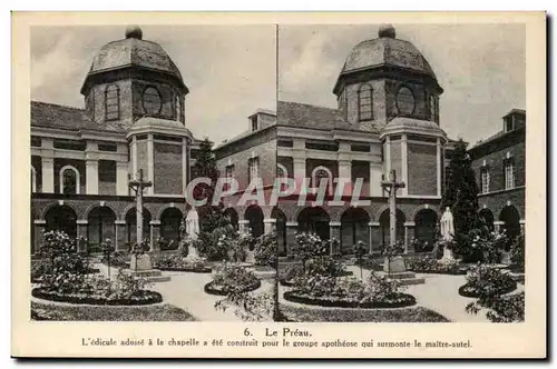 Le Preau Cartes postales L&#39edicule adosse a la chapelle a ete construit pour le groupe apotheone