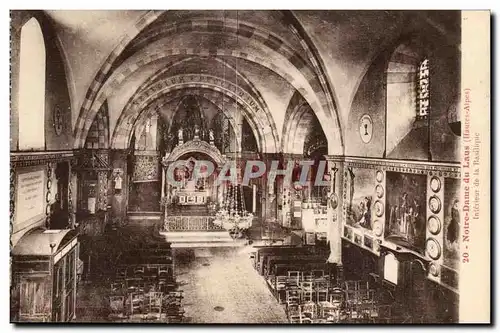 Cartes postales Notre DAme du Laus Interieur de la basilique