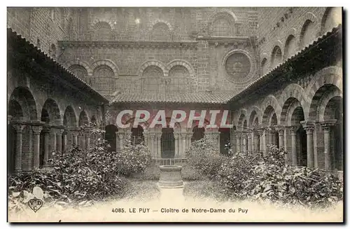 Cartes postales Basilique de Notre Dame du Puy Le cloitre