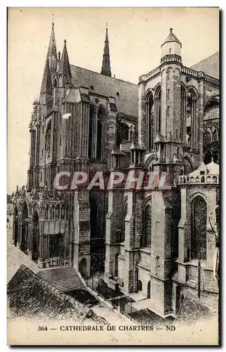 Cartes postales Cathedrale de Chartres