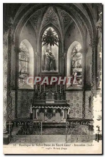 Basilique de Notre DAme du sacre coeur Issoudun Ansichtskarte AK Chapelle Saint Jean