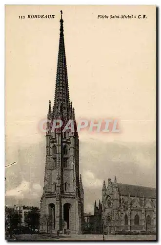 Bordeaux Cartes postales Eglise Saint Michel