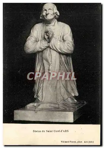 Cartes postales Statue du saint cure d&#39Ars