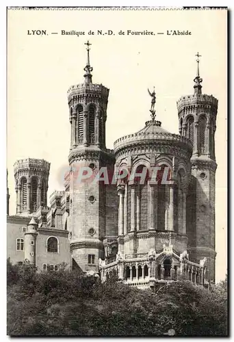 Lyon Cartes postales Basilique de Nd de Fourviere