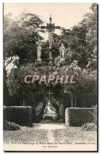 Cartes postales Parc du pelerinage de Notre Dame du Sacre Coeur Issoudun Le calvaire