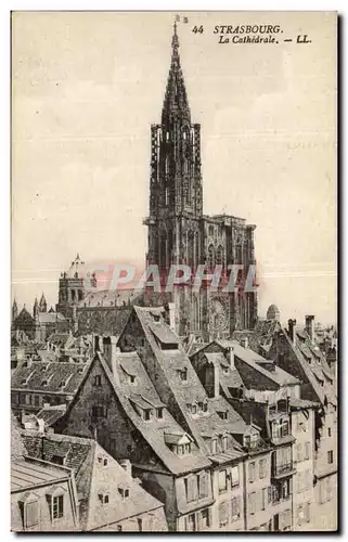 Strasbourg Cartes postales La cathedrale