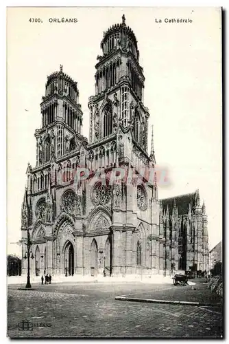 Orleans Cartes postales La cathedrale