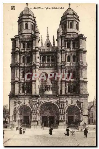 Dijon Cartes postales Eglise Saint Michel