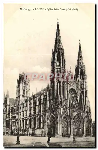 Rouen Ansichtskarte AK Eglise Saint ouen (cote nord)