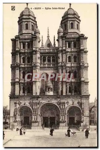 Dijon Cartes postales Eglise Saint Michel