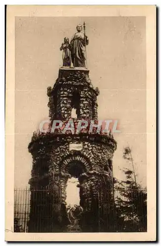 Ansichtskarte AK Pelerinage de ND de Sion par Praye Le monument de Saint Joseph