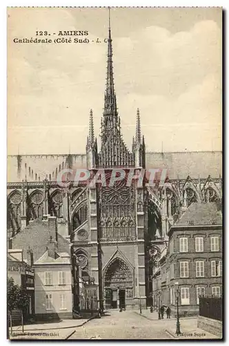 Amiens Cartes postales Cathedrale (cote sud)