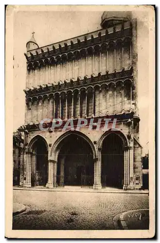 Dijon Cartes postales Facade de l&#39eglise Notre Dame