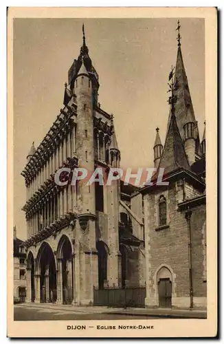 Dijon Cartes postales Eglise Notre DAme