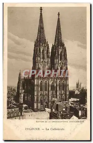 Allemagne Cologne Ansichtskarte AK La cathedrale