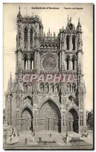 Amiens Cartes postales Facade occidentale