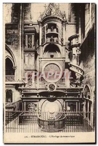Strasbourg Cartes postales L'horloge astronomique