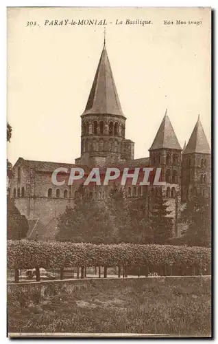 Paray le Monial Cartes postales La basilique