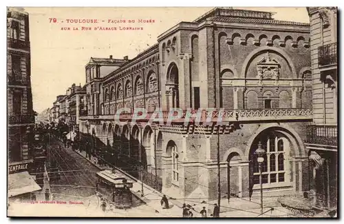 Toulouse Ansichtskarte AK Facade du musee sur la rue d&#39Alsace Lorraine