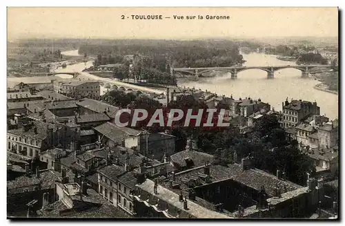 Toulouse Cartes postales Vue sur la Garonne