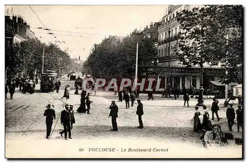 Toulouse Ansichtskarte AK Le boulevard CArnot