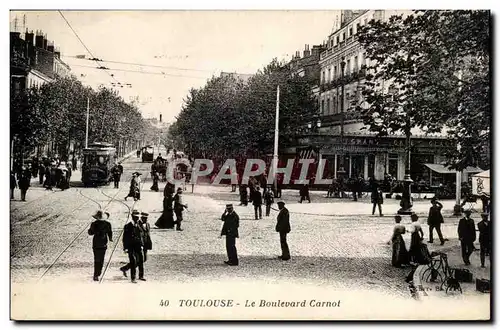 Toulouse Cartes postales Le boulevard CArnot