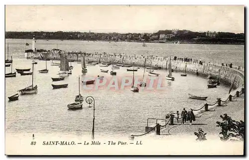 Saint Malo Cartes postales Le Mole