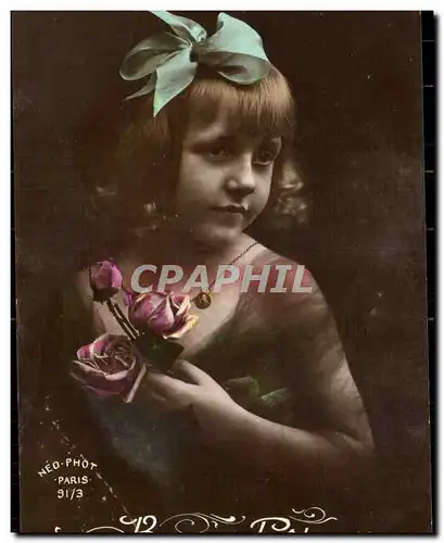 Cartes postales Fantaisie Enfant Bonne fete