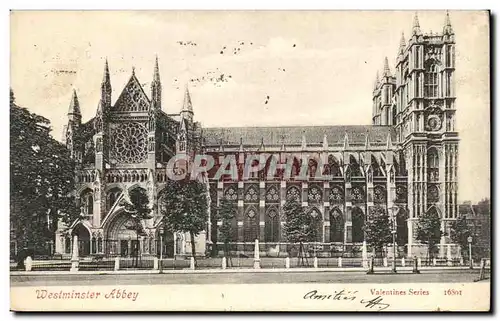 Grande Bretagne Ansichtskarte AK Westminster abbey Londres London