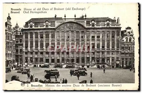 Belgie Belgique Cartes postales Brussels House of old ducs of Brabant (old exchange) Maison des anciens ducs de