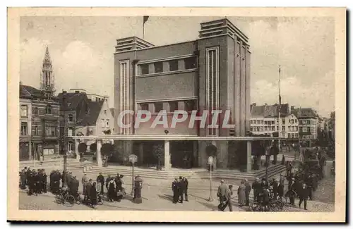 Belgie Belgique Anvers Antwerpen Cartes postales Tunnel pour pietons sous l&#39Escaut Facade