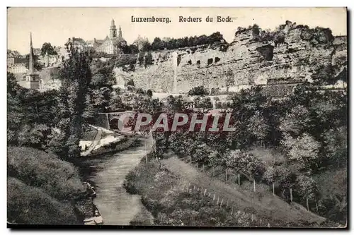 Luxembourg Cartes postales Rochers du Bock
