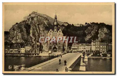 Belgique Belgie Dinan Cartes postales Citadelle et eglise
