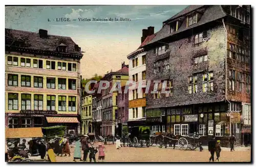 Belgique Belgie Liege Cartes postales Vieilles maisons de la Batte