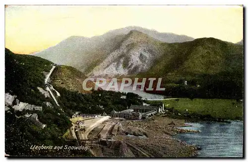 Great Britain Llanberis and snowdon Cartes postales