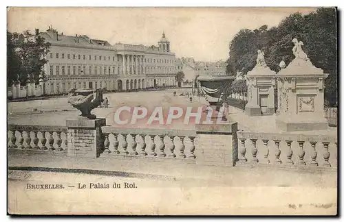 Belgie Belgique BRuxelles Cartes postales Le palais du roi