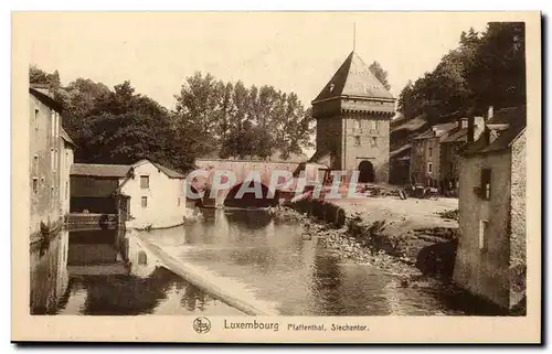 Luxembourg Cartes postales Pfaffenthal Stechentor