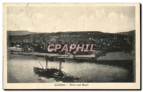 Coblenz Cartes postales Rhein und Mosel