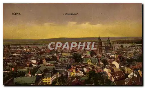 Mainz Cartes postales Totalansicht