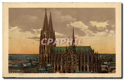 Koln Cartes postales Dom